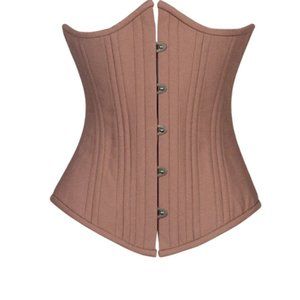 Steel boned Cinnamon Slim Silhouette Corset for Waist Training size 22"